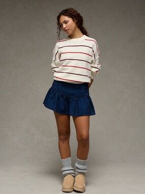 NWT American Eagle High Waisted Pleated Mini Skirt